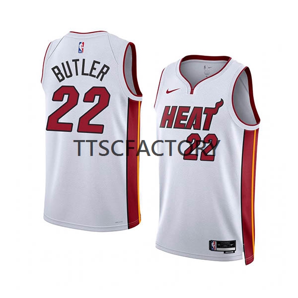 Miami Heat Trikot Jimmy Butler 22 Nike 2022-23 Association Edition Weiß Swingman - Herren Miami Heat Trikot Jimmy Butler 22 Nike 2022-23 Association Edition Weiß Swingman - Herren